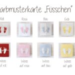 Farbmusterkarte Füsschen