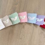 Mini Weihnachtskarte Engelsflügel Farben
