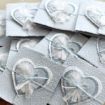 Personalisierte Todesanzeige Baby "Für immer i üsne Härze!"